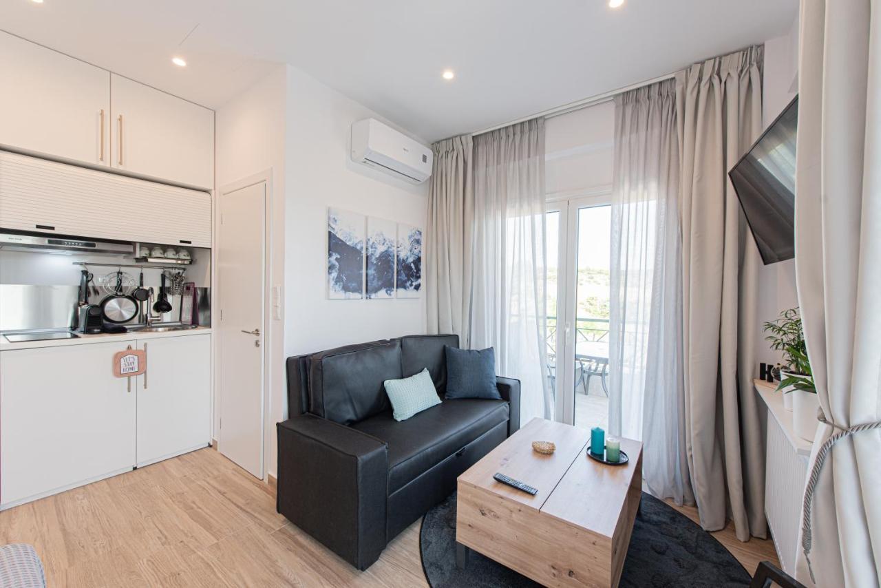 Mirtilo Apartment Oinofyta Buitenkant foto
