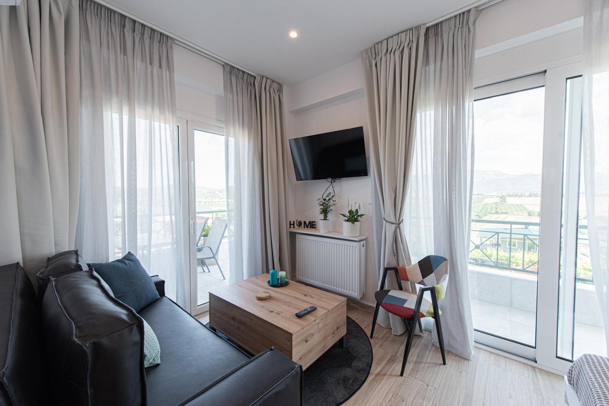 Mirtilo Apartment Oinofyta Buitenkant foto